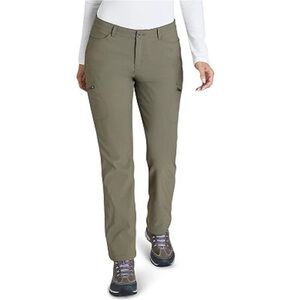 Eddie Bauer Women’s Rainier Fleece-Lined Straight Leg Pants Size 14 Outdoors